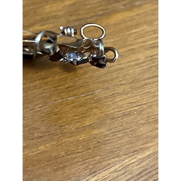 VINTAGE PINWHEEL 1/20 12K GF SIGNED PHYLLIS PIN BROOCH PENDANT Circa 1940s - Picture 6 of 7